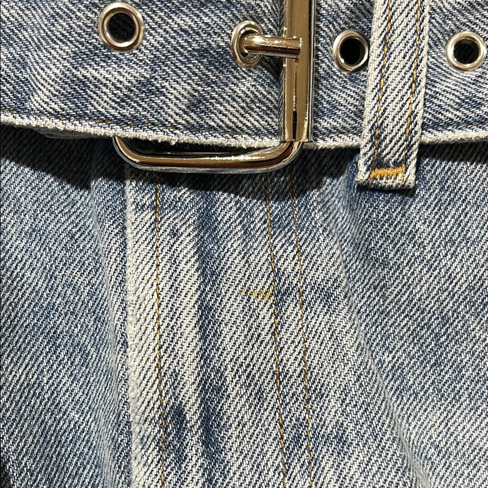 AGOLDE Reworked 90’S Ultra High Rise Belted Jean - Picture 10 of 10